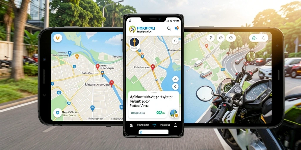 Antarmuka HOKIHOKI dengan fitur Navigasi Motor yang intuitif.
